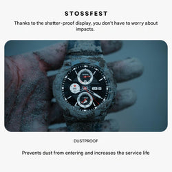 Image of Rugged AMOLED Smartwatch – Built for Adventure & Performance