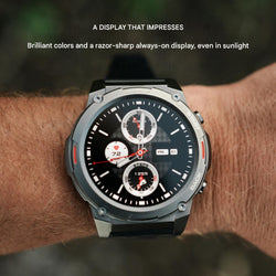 Image of Rugged AMOLED Smartwatch – Built for Adventure & Performance