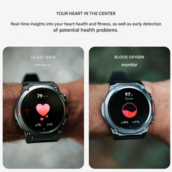 Image of Rugged AMOLED Smartwatch – Built for Adventure & Performance