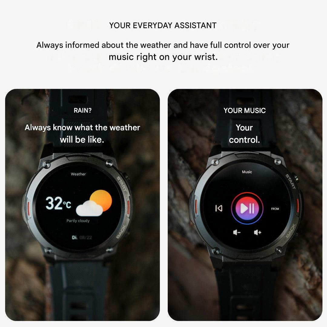 Rugged AMOLED Smartwatch – Built for Adventure & Performance