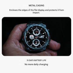 Image of Rugged AMOLED Smartwatch – Built for Adventure & Performance