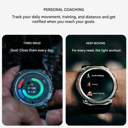Image of Rugged AMOLED Smartwatch – Built for Adventure & Performance