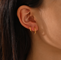 Image of Refined Hoop Earrings