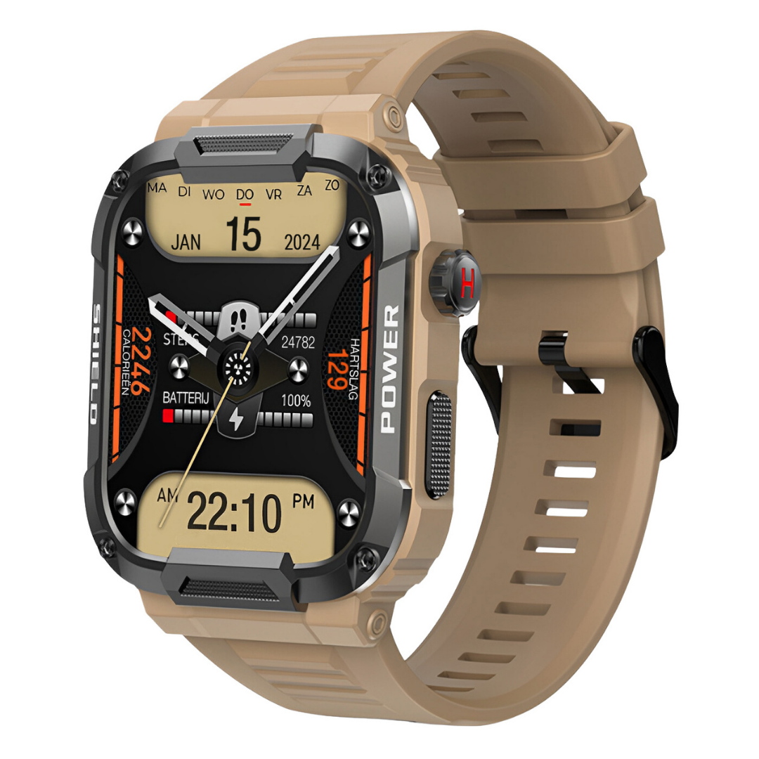 Rugged Smartwatch – Built Tough with Advanced Health & Fitness Tracking