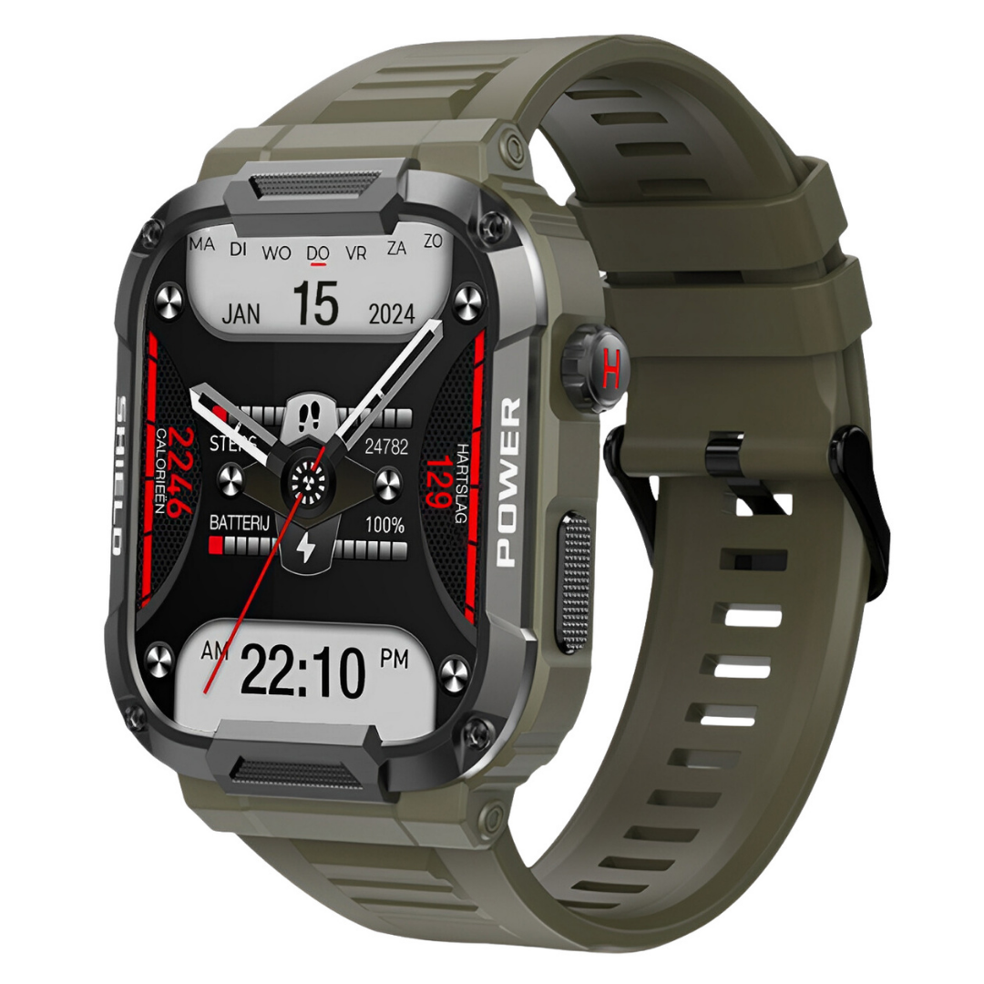 Rugged Smartwatch – Built Tough with Advanced Health & Fitness Tracking