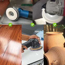 Image of Professional Wool Polishing Disc Set – Scratch-Free, Multi-Surface Use (3-Pack)