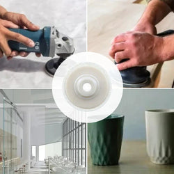 Image of Professional Wool Polishing Disc Set – Scratch-Free, Multi-Surface Use (3-Pack)
