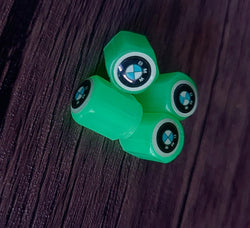 Image of LED Glow-in-the-Dark Valve Caps – Style & Safety for Your Wheels