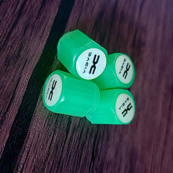 Image of LED Glow-in-the-Dark Valve Caps – Style & Safety for Your Wheels