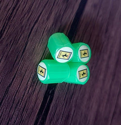 Image of LED Glow-in-the-Dark Valve Caps – Style & Safety for Your Wheels