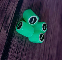 Image of LED Glow-in-the-Dark Valve Caps – Style & Safety for Your Wheels