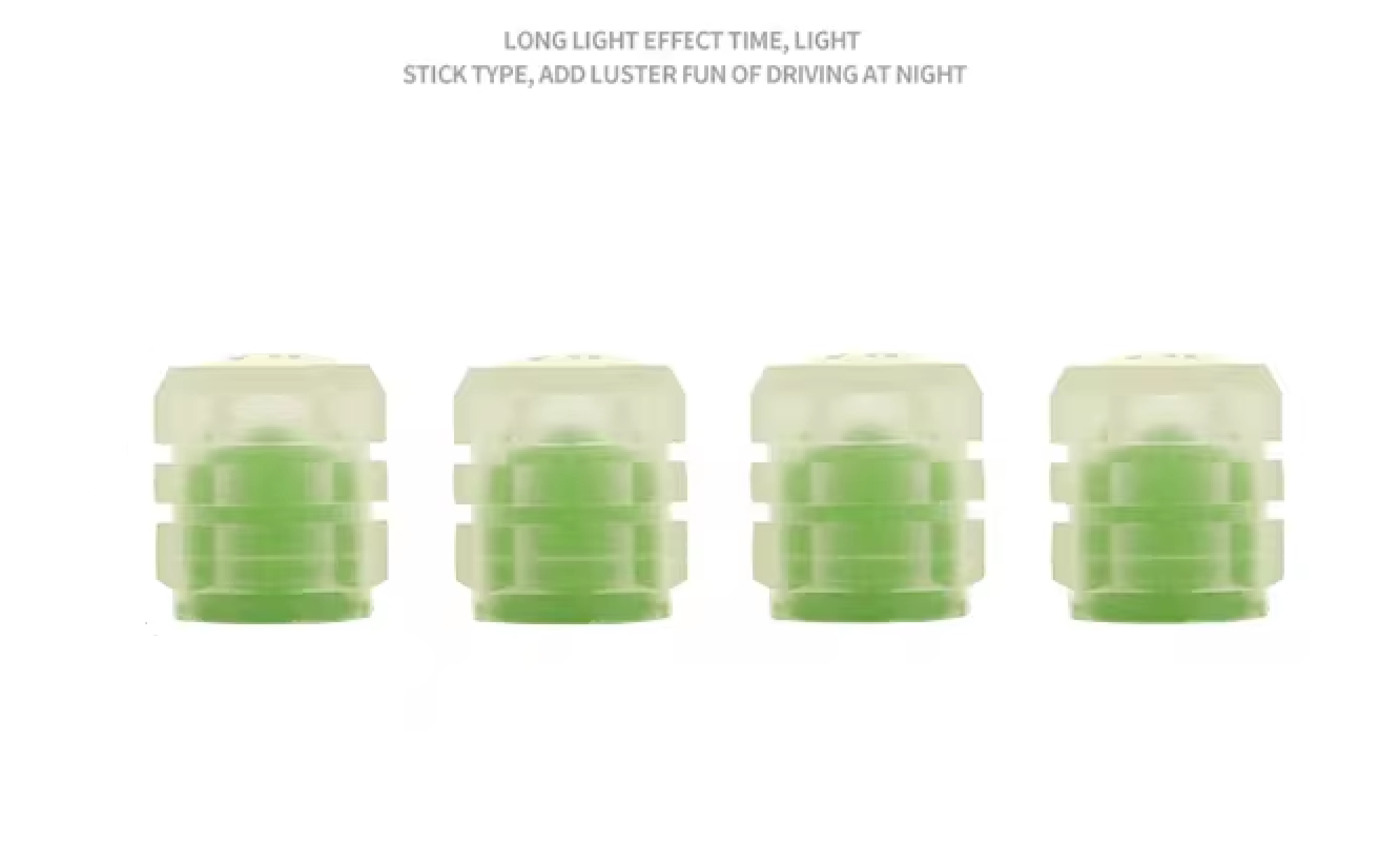 LED Glow-in-the-Dark Valve Caps – Style & Safety for Your Wheels