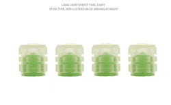 Image of LED Glow-in-the-Dark Valve Caps – Style & Safety for Your Wheels