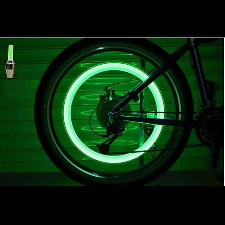 LED Valve Caps – Stylish Wheel Upgrade with Night Visibility