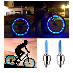 Image of LED Valve Caps – Stylish Wheel Upgrade with Night Visibility