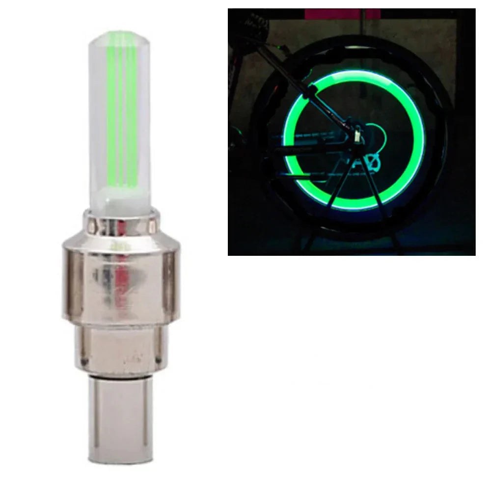 LED Valve Caps – Stylish Wheel Upgrade with Night Visibility