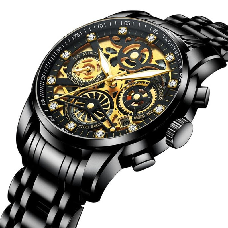 Eclipse Skeleton Men's Watch