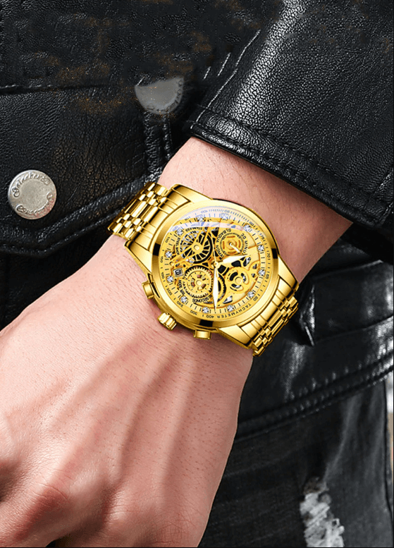 Eclipse Skeleton Men's Watch