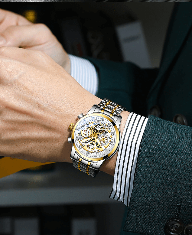 Eclipse Skeleton Men's Watch