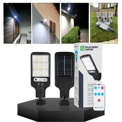 Image of Solar Motion Sensor LED Outdoor Light – Wireless, Weatherproof & Energy-Efficient