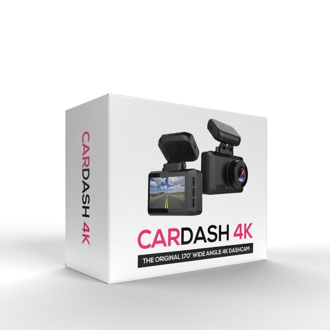 Ultra HD 4K Dash Cam with GPS & WiFi – Compact and Smart