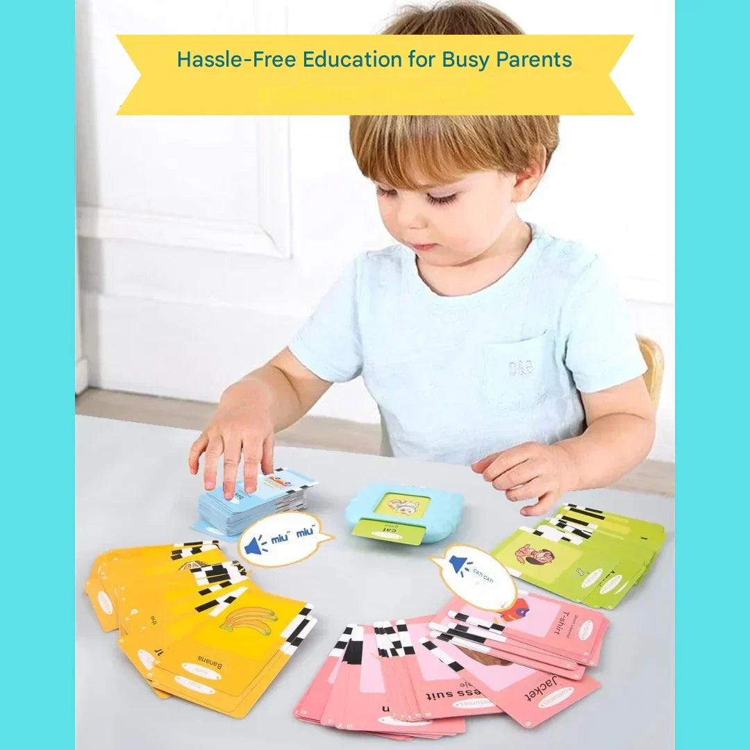 VerbaLingo: Bilingual Talking Cards – Learn Spanish & English Through Play