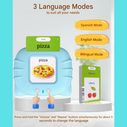 Image of VerbaLingo: Bilingual Talking Cards – Learn Spanish & English Through Play