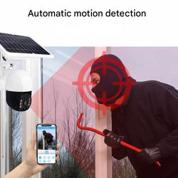 Image of Wireless 4K Security Camera with Solar Panel 4k dual guard