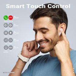 Image of SonicPulse True Wireless Earbuds – Crystal Clear Sound with LED Charging Case