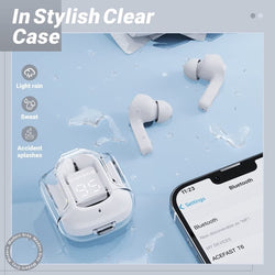 Image of SonicPulse True Wireless Earbuds – Crystal Clear Sound with LED Charging Case