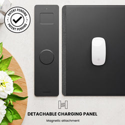 Image of ChargePad Flex: Reversible Desk Mat with Dual Wireless Charging