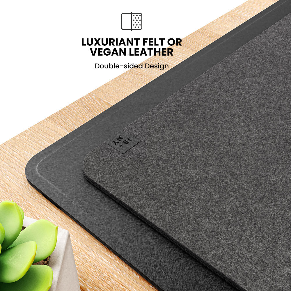 ChargePad Flex: Reversible Desk Mat with Dual Wireless Charging