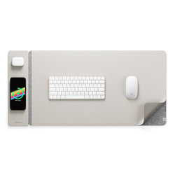 Image of ChargePad Flex: Reversible Desk Mat with Dual Wireless Charging