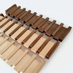 Image of HarmonyCoat Wooden Piano Coat Rack – Elegance Meets Functionality