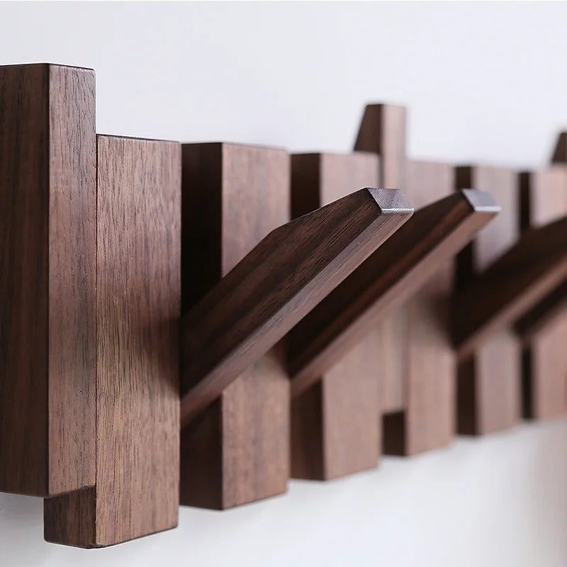 HarmonyCoat Wooden Piano Coat Rack – Elegance Meets Functionality
