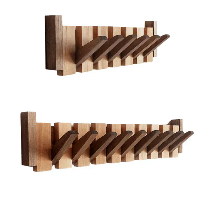 HarmonyCoat Wooden Piano Coat Rack – Elegance Meets Functionality